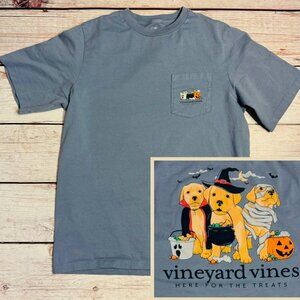 Vineyard Vines Halloween "Here for the Treats" Dog T-Shirt
